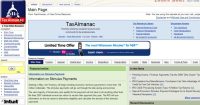 TaxAlmanac.org screen shot