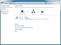Windows Vista Network Center