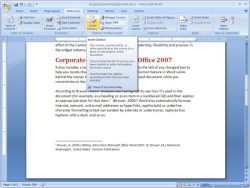 Microsoft Word screen shot
