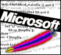 Microsoft and Apache